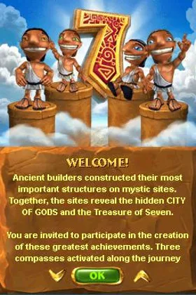 7 Wonders - Treasures of Seven (USA) screen shot title